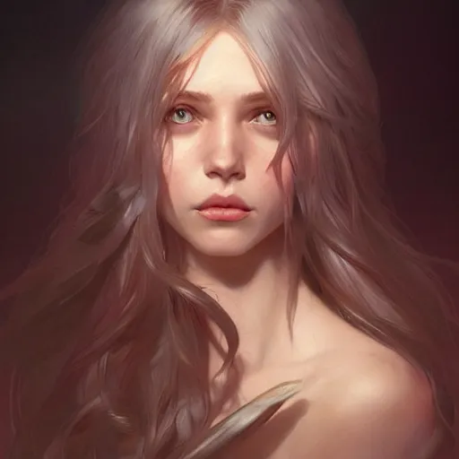 Prompt: Emma, child of dark, highly detailed, digital painting, artstation, concept art, smooth, sharp focus, illustration, Unreal Engine 5, 8K, art by artgerm and greg rutkowski and alphonse mucha