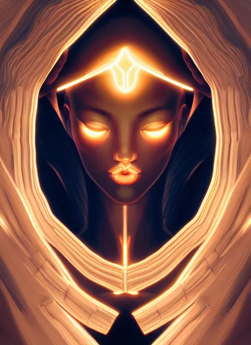 Prompt: symmetry!! mathematical construct, glowing lights!! intricate elegant, highly detailed, digital painting, artstation, concept art, smooth, sharp focus, illustration, art by artgerm