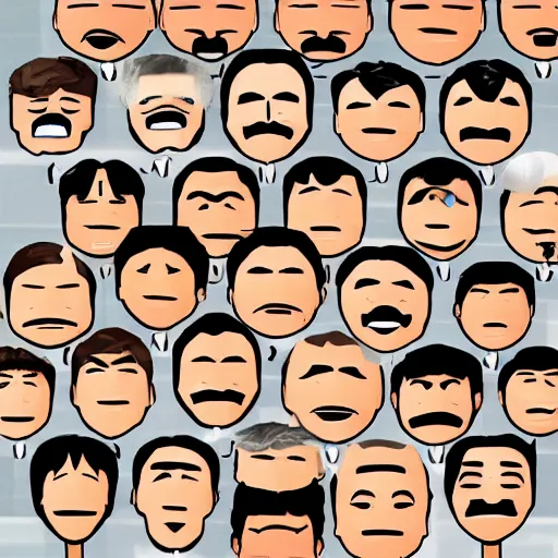 Image similar to confused men emoji