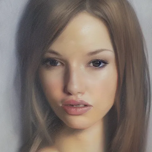 Prompt: portrait of andrew tate as a beautiful young woman, cute, trending on artstation, realism, realistic, photorealism,, f 3. 5, behance hd, beautiful, soft