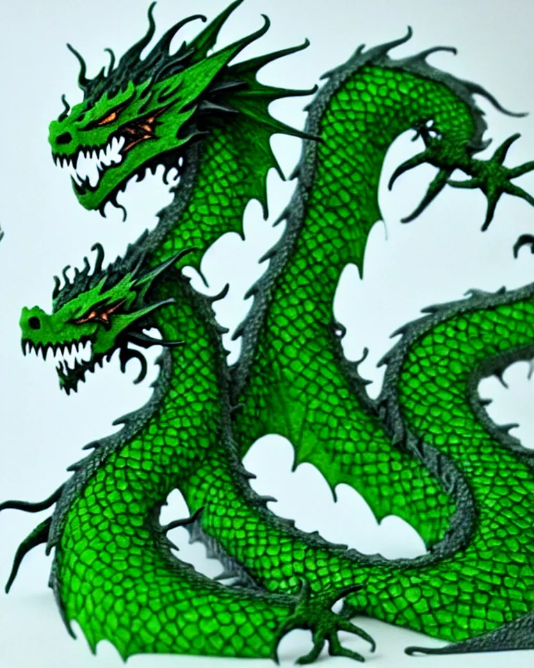 Image similar to a green dragon