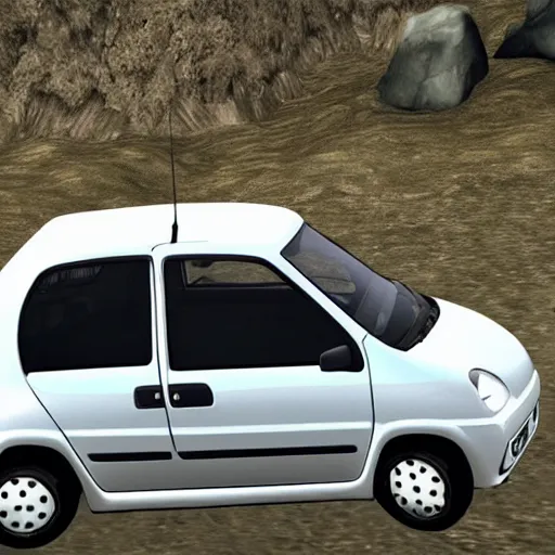 Image similar to 1 9 9 3 renault twingo in skyrim