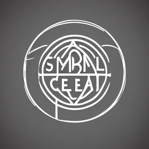 Image similar to symmetry vector logo with the words global, clean, modern