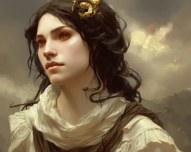 Prompt: photography of gustave courbet, deep focus, d & d and mtg, fantasy, intricate, elegant, highly detailed, digital painting, artstation, concept art, matte, sharp focus, illustration, hearthstone, art by artgerm and greg rutkowski and alphonse mucha