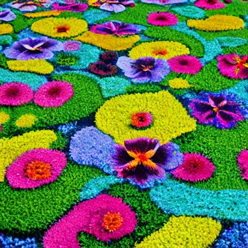 Image similar to flower carpet