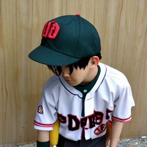 Image similar to Paranoia Agent Lil' Slugger cosplay