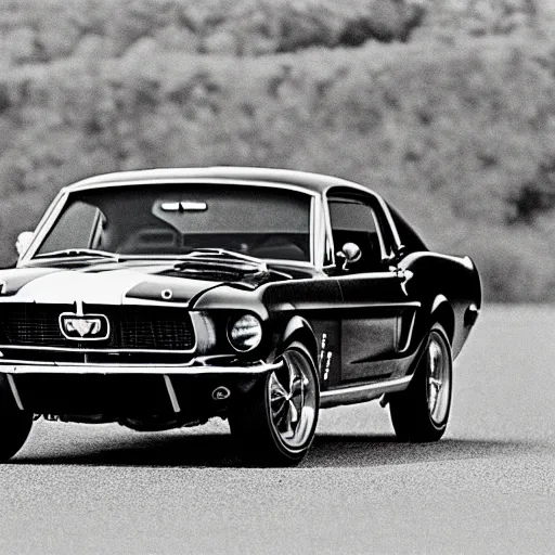 Image similar to photo of 1 9 6 8 - mustang combined with a horse