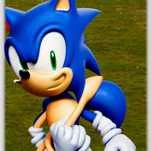 Image similar to sonic the hegedoge, sonic doge