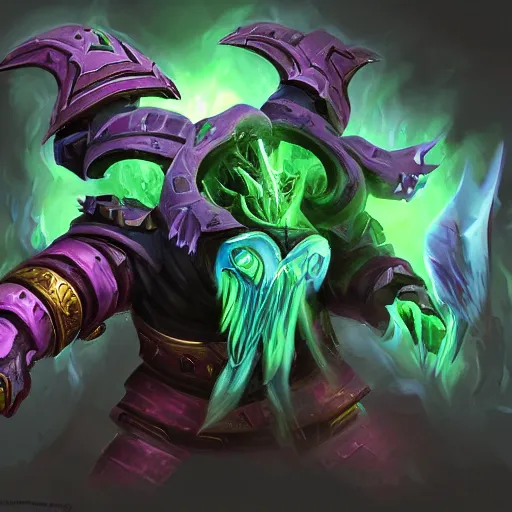 Prompt: the Underlord from DOTA2, concept art, artwork, Underlord dota2