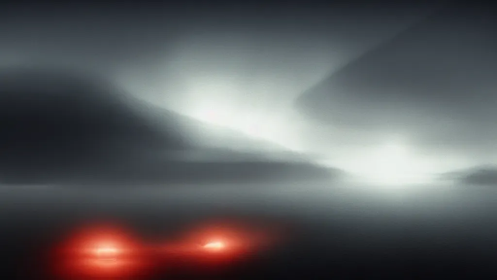 Prompt: thin luminous threads stretch from a black sphere that is in the sky above a small village with many houses in the fog, fog, volumetric lighting, mystique, atmospheric, sharp focus, ultra detailed, ross tran, thierry doizon, kai carpenter, ignacio fernandez rios, noir art house, 4 k, 3 5 mm