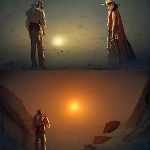 Image similar to #fantasy Western Animation style, grieve in stereo it doesn't go away, a luminism on the life stage trending on artstation