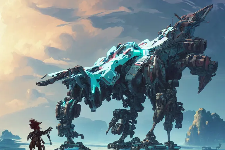 Image similar to stormbird machine mecha animal beast robot of horizon forbidden west horizon zero dawn bioluminiscence, behance hd by jesper ejsing, by rhads, makoto shinkai and lois van baarle, ilya kuvshinov, rossdraws global illumination