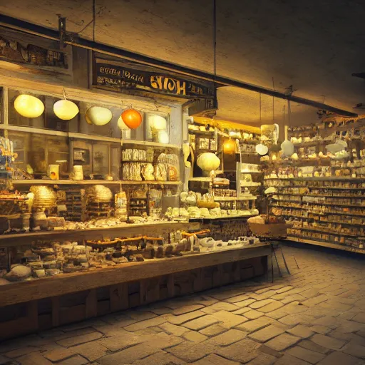 Image similar to still of the lemon shop, where they sell lemons, dslr, 8 k, octane beautifully detailed render, cold lighting, cinematic lighting, detailed photo, masterpiece, volumetric lighting, ultra realistic, highly detailed, high quality, lossless, photorealistic