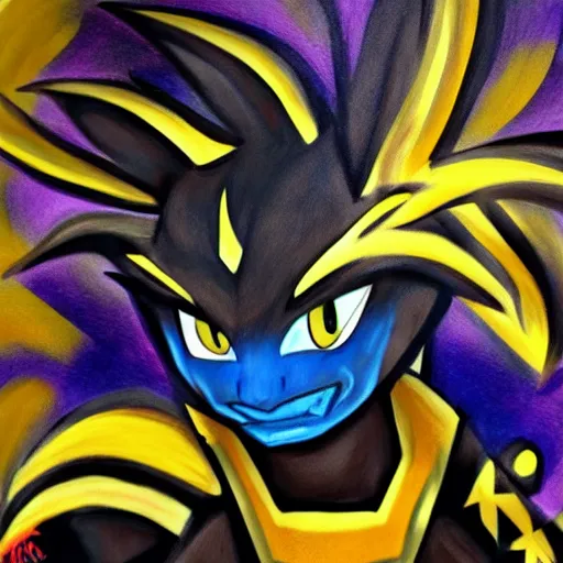 Image similar to Luxray 🎨🖌️