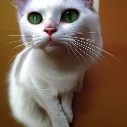 Prompt: Sad cat.