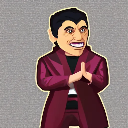 Image similar to a ferengi in emoji form