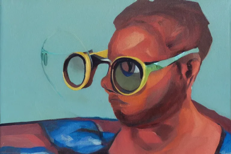 a floppa with cool glasses, oil painting Stable Diffusion OpenArt