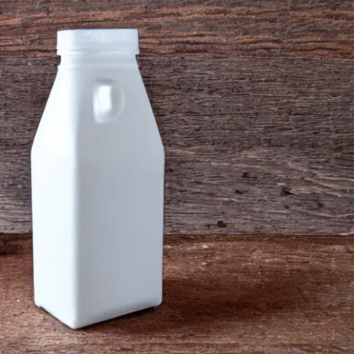 Prompt: half an half milk carton