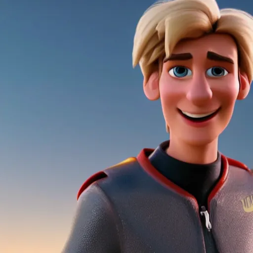 Prompt: still of xqc in a disney pixar movie, 3 d render, octane render