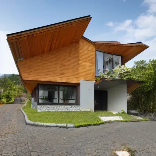 Image similar to k-shaped house