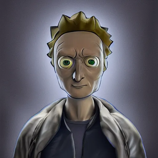 Image similar to Morty, but he is human, photorealistic, 4K, coherent like Dall-E 2