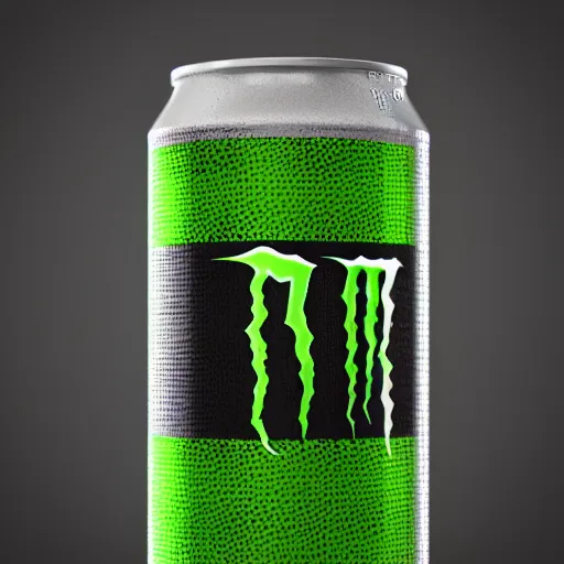 Prompt: new design aluminum can monster energy, orna 8k, elegant, ornate, octane render, cinematic light, harmony, ultra quality