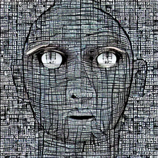 Prompt: A photography that is self-portrait of the artificial intelligence