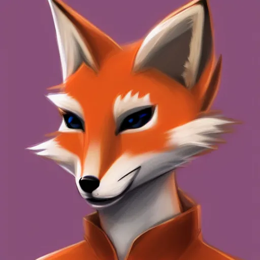 An anthropomorphic fox, trending on FurAffinity | Stable Diffusion ...