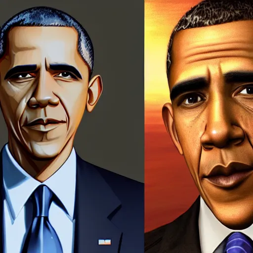 Image similar to Obama in the artstyle of Fallout 1