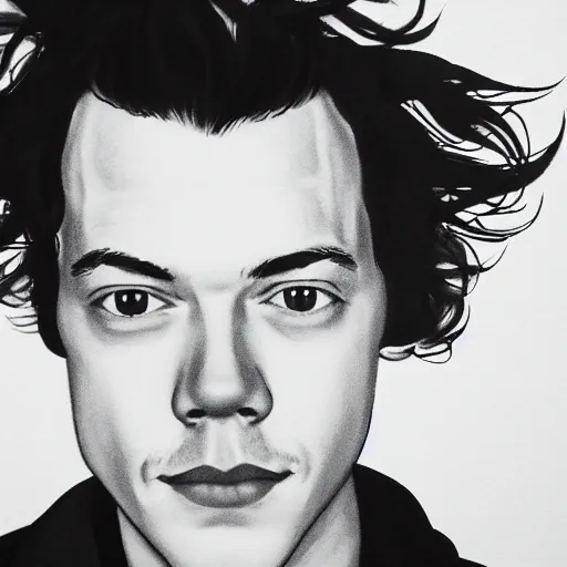 Image similar to portrait of Harry Styles