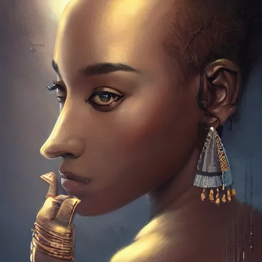 Image similar to city of Nairobi no noise, elegant, concept art, sharp focus, beautiful face!!, digital art, smooth defined outlines!!, by Brom, trending on Artstation, Tom Bagshaw, Sargent