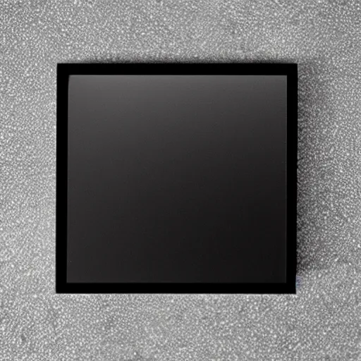 Prompt: vantablack square, minimal, oled, background