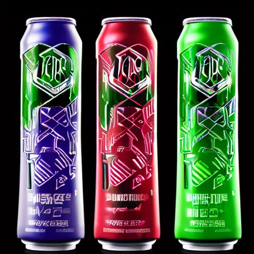 Image similar to Cyberpunk style packaging of Sprite