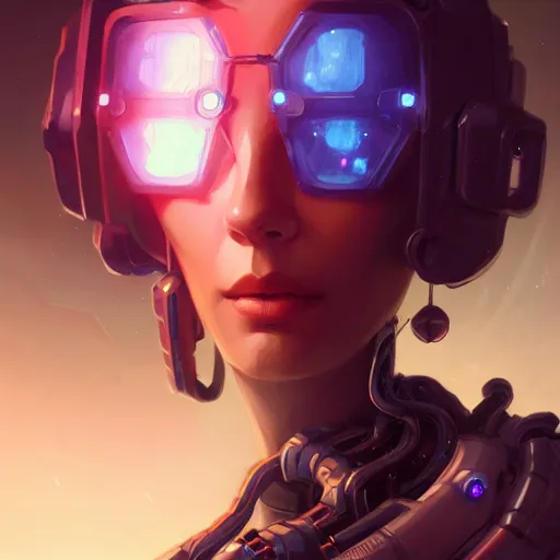 Image similar to a portrait of a beautiful cybernetic gamer, cyberpunk concept art by pete mohrbacher and wlop and artgerm and josan gonzales, digital art, highly detailed, intricate, sci-fi, sharp focus, Trending on Artstation HQ, deviantart, unreal engine 5, 4K UHD image