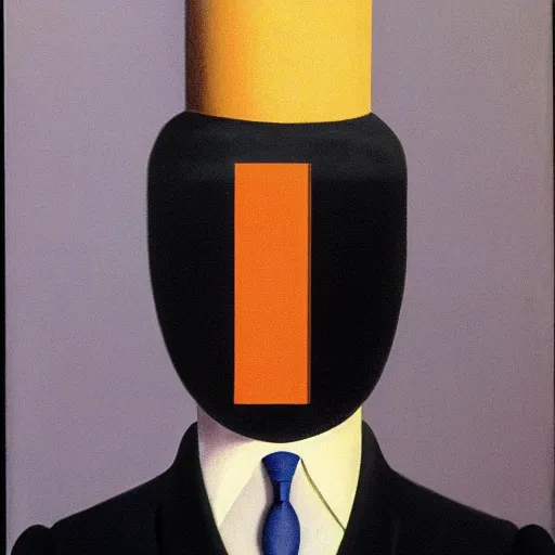 Prompt: Twitter by René Magritte