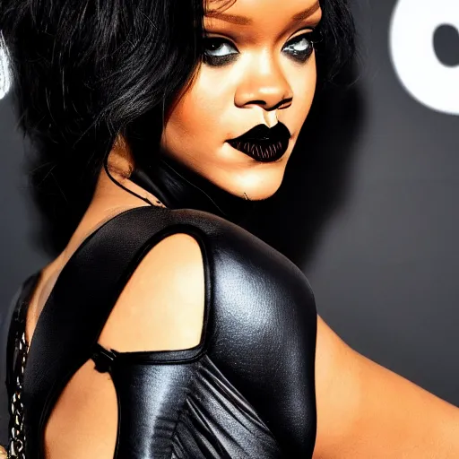 Image similar to Rihanna as Catwoman