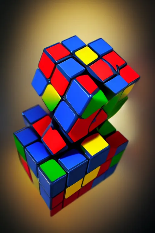 Image similar to rubik's cube that contains the universe. epic, dramatic, cinematic, digital art, octane render, blender, 8 k, hyperrealistic, trending on artstation