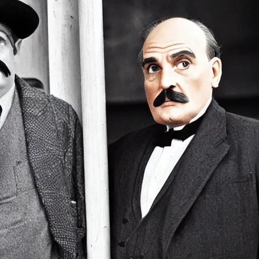 Image similar to poirot and hastings :