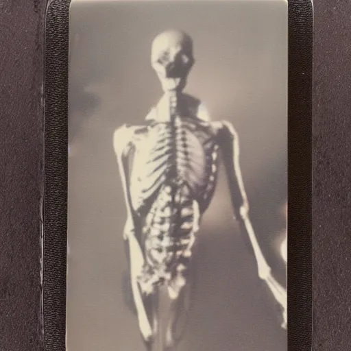 Image similar to dead alien autopsy real Polaroid photo