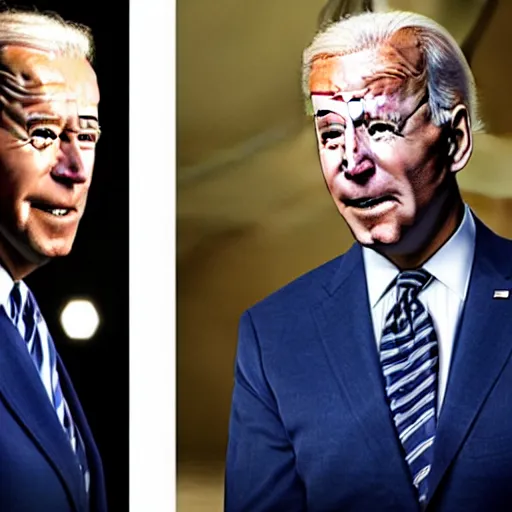 Image similar to joe biden as charles xavier from the x - men.