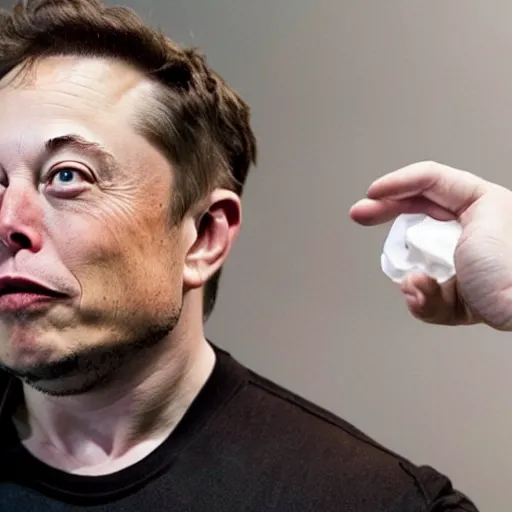 Prompt: elon musk sniffing his own farts, realistic, award winning, photography,