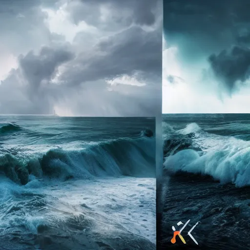 Image similar to 🌪⚡✨☄🌈⛈🌊, realistic 8 k professional photography, midday lighting, defiant, octane, volumetric lighting, 7 0 mm,