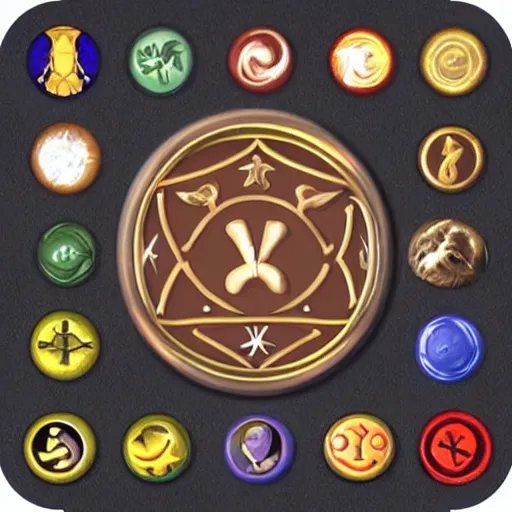 Image similar to zodiac symbols game icon balance