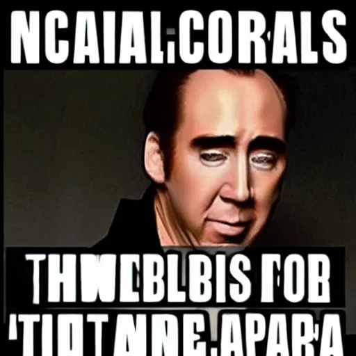 Image similar to nicholas cage is a llama, haha look at silly llama nicholas cage