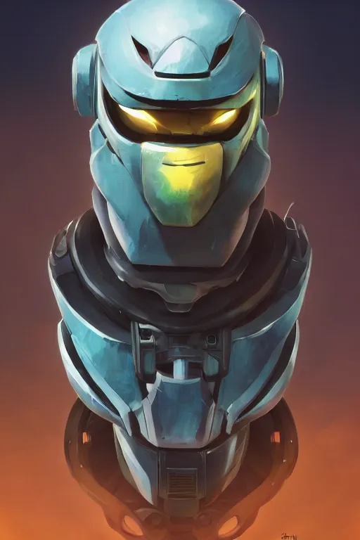 Image similar to epic mask helmet robot ninja portrait stylized as fornite style game design fanart by concept artist gervasio canda, behance hd by jesper ejsing, by rhads, makoto shinkai and lois van baarle, ilya kuvshinov, rossdraws global illumination radiating a glowing aura global illumination ray tracing hdr render in unreal engine 5