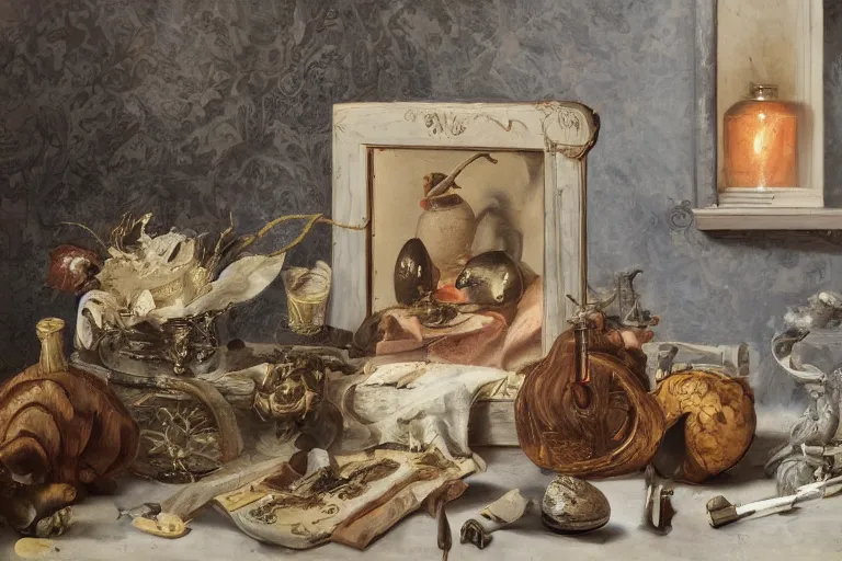 A Vanitas Painting From The 21st Century By Clara Stable Diffusion   E4920a39663da4dfbc4f8f56c8021f2df506602c 2000x2000.webp