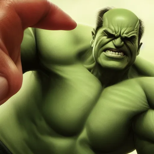 Prompt: Dr. Phil is The Hulk, hyperdetailed, artstation, cgsociety, 8k