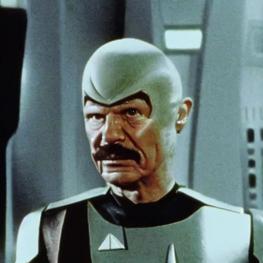 Image similar to a still of Charles Bronson in Star Trek