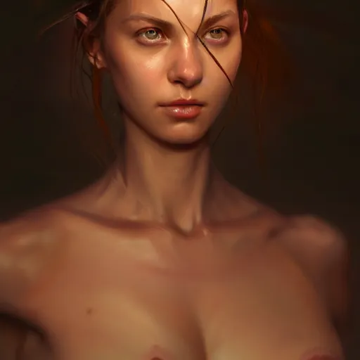 Image similar to portrait of a beautiful girl with scorpions around her, slight smile, digital painting, concept art, sharp focus, illustration, au naturel, hyper detailed, digital art, trending in artstation, cinematic lighting, studio quality, smooth render, unreal engine 5 rendered, octane rendered, art by hajime sorayama h 6 4 0