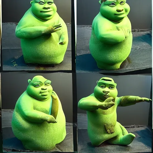 Image similar to asian Shrek